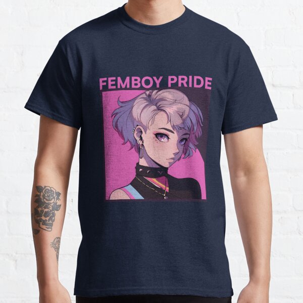 Femboy Outfit - Anime Gaming Femboy Top - Sissiesn' Men's T-Shirt