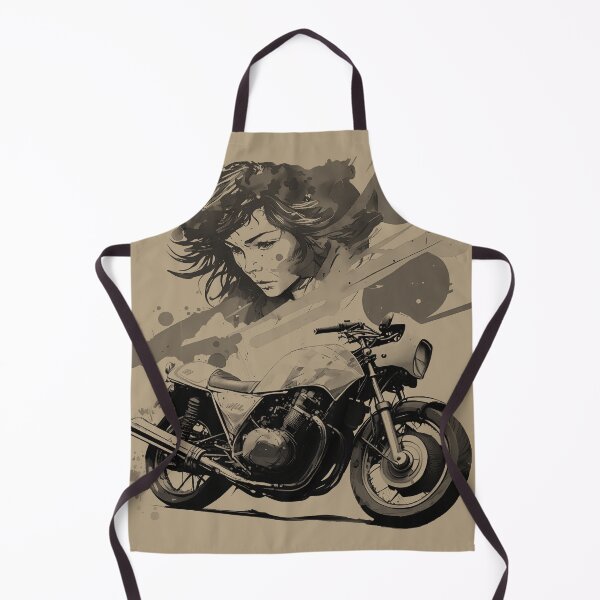 Item preview, Japanese Iconic Motorcycle, 1969 - Black and White designed and sold by MVDigitalArt.
