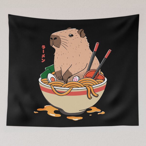 Item preview, Capybara Ramen designed and sold by Kimprut.