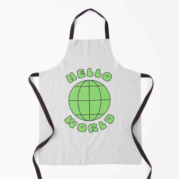 Item preview, Hello World | Y2K Retro Sticker designed and sold by stoicjimny.