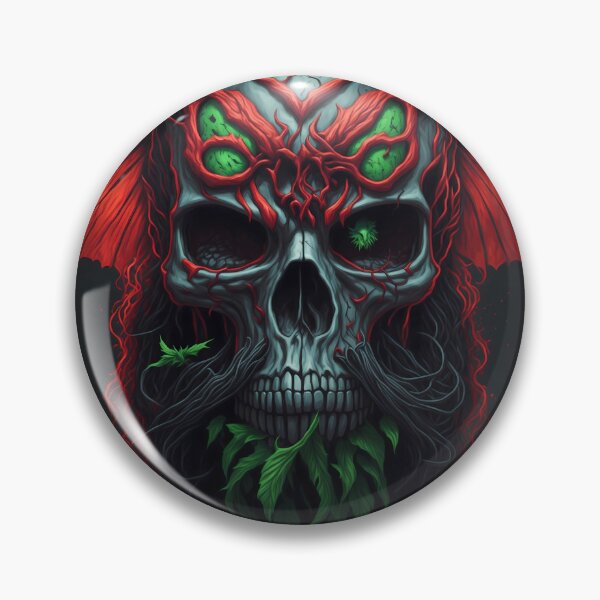 Item preview, SKULL RED FACE AWESOME GIFT  designed and sold by KING TK.