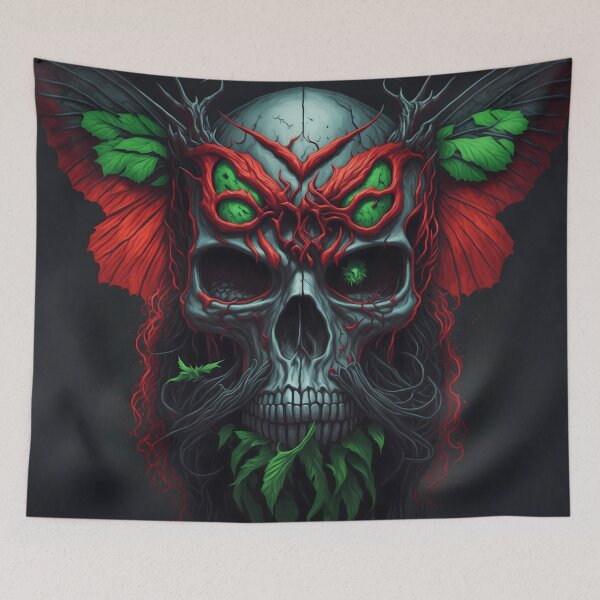 Item preview, SKULL RED FACE AWESOME GIFT  designed and sold by KING TK.