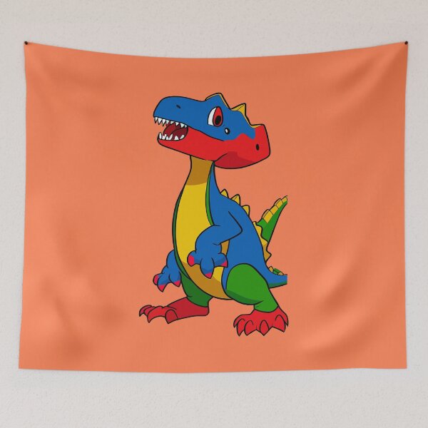 Item preview, Cheerful Dinosaur designed and sold by Pickmash.