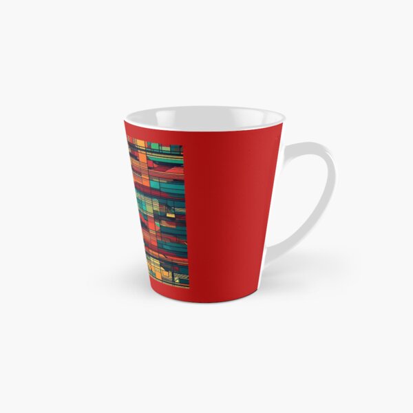 Colorful abstract modern pattern Tall Mug