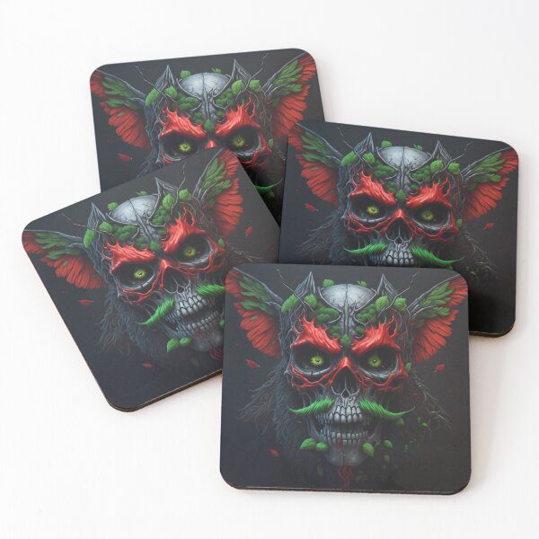 Item preview, SKULL RED FACE AWESOME GIFT  designed and sold by KING TK.