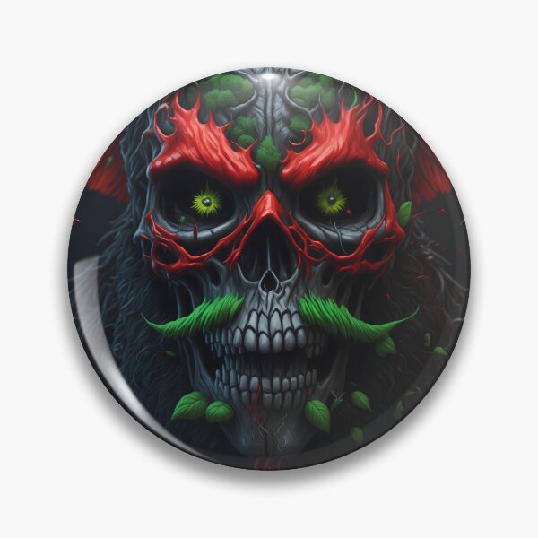 Item preview, SKULL RED FACE AWESOME GIFT  designed and sold by KING TK.