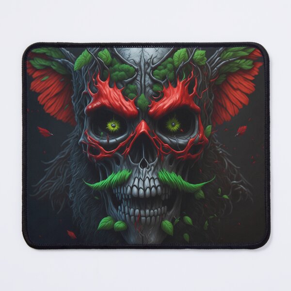 Item preview, SKULL RED FACE AWESOME GIFT designed and sold by KING TK.