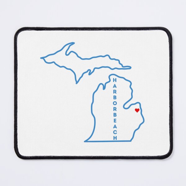 Item preview, Harbor Beach MI Love (blue) designed and sold by TorrezvilleTees.