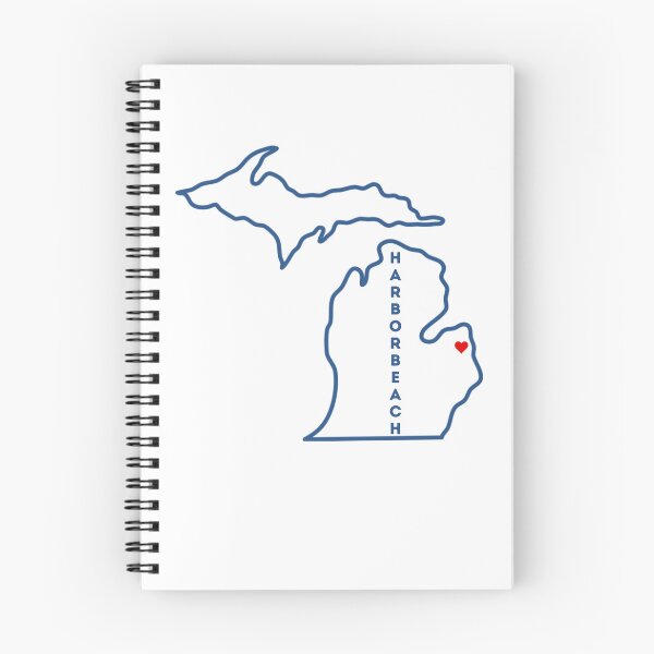 Item preview, Harbor Beach MI Love (navy) designed and sold by TorrezvilleTees.