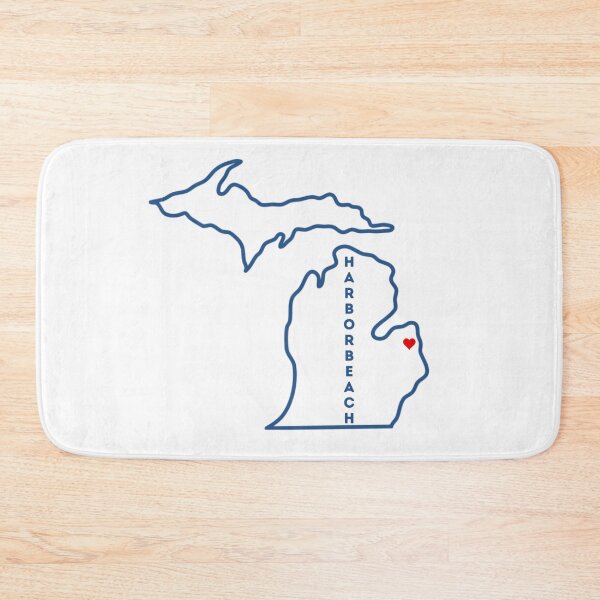 Item preview, Harbor Beach MI Love (navy) designed and sold by TorrezvilleTees.