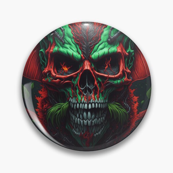 Item preview, SKULL RED FACE AWESOME GIFT  designed and sold by KING TK.