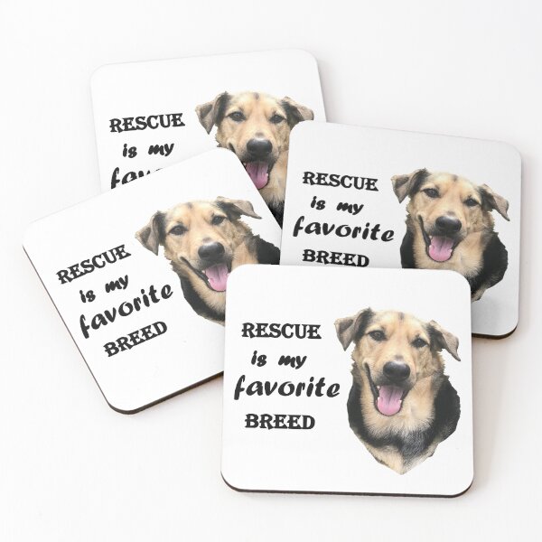 Item preview, dog rescue dogs positive saying pet animal breed designed and sold by LiliyaHarpe.