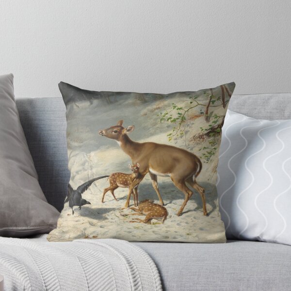 Item preview, Maternal Solicitude | Arthur Fitzwilliam Tait | 1873 Nature Art designed and sold by CJET.