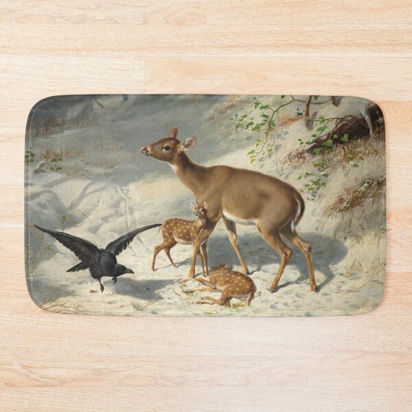 Item preview, Maternal Solicitude | Arthur Fitzwilliam Tait | 1873 Nature Art designed and sold by CJET.