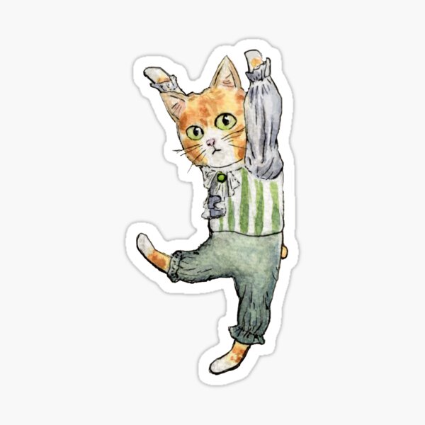 Ballerina Felines - Manx Sticker