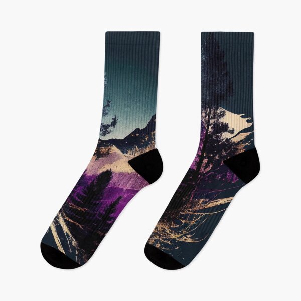 Item preview, Abstract Metallic Mountains designed and sold by TheArtMage.