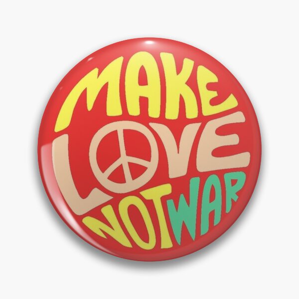 Item preview, make love not war  designed and sold by laruya.