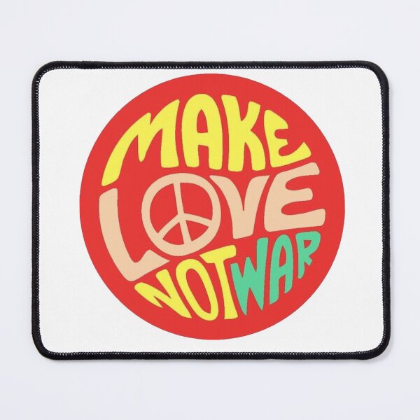 Item preview, make love not war  designed and sold by kaizen x malena.