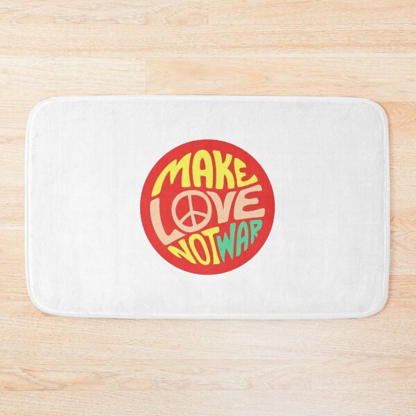 Item preview, make love not war  designed and sold by kaizen x malena.