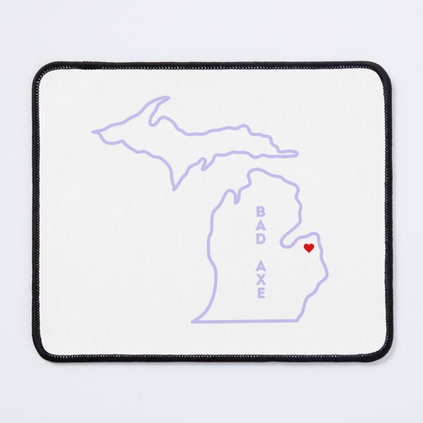 Item preview, Bad Axe MI Love (lavendar) designed and sold by TorrezvilleTees.