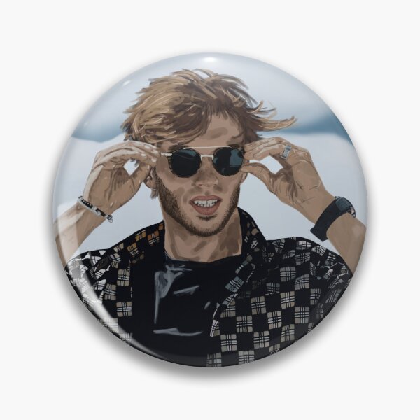 Item preview, Pierre Gasly - Hawkers (w/ background) designed and sold by shellsandbees.