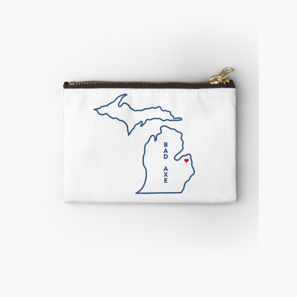 Item preview, Bad Axe MI Love (navy) designed and sold by TorrezvilleTees.