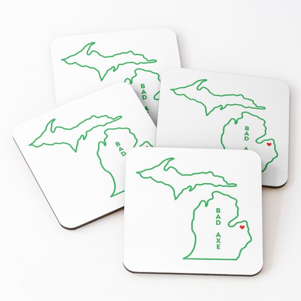 Item preview, Bad Axe MI Love (green) designed and sold by TorrezvilleTees.