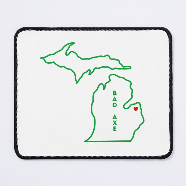Item preview, Bad Axe MI Love (green) designed and sold by TorrezvilleTees.