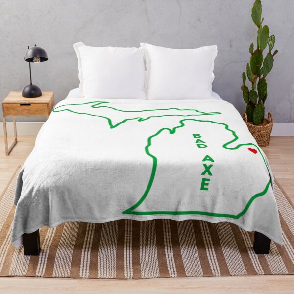 Item preview, Bad Axe MI Love (green) designed and sold by TorrezvilleTees.