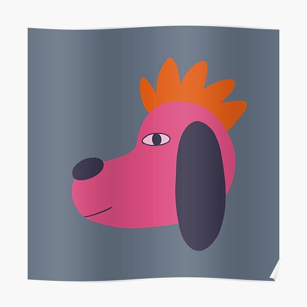 Punk Dog Poster