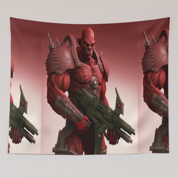 Item preview, Planet Warz - Des'Orc Outfit - Redish Kalish Armor-3K "Gunner" designed and sold by Brazz Official.