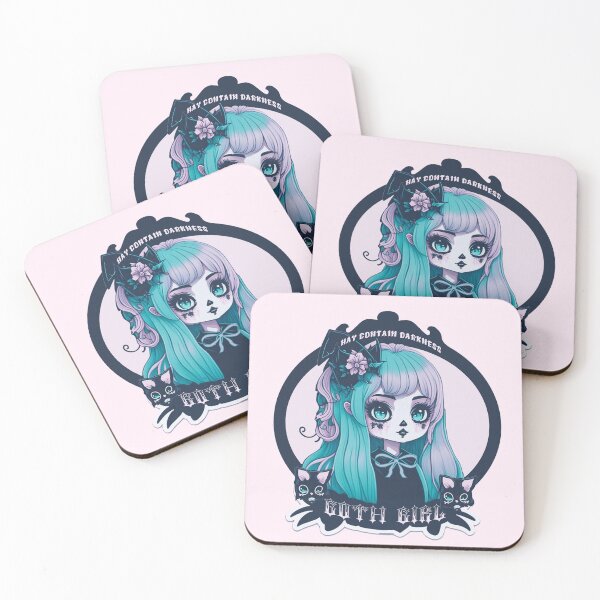 Item preview, MAY CONTAIN DARKNESS, pastel goth girl designed and sold by sofiahawk.