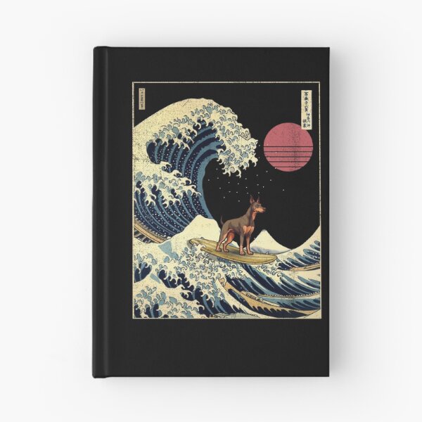 Item preview, Dobermann Kanagawa Japanese Surfing Wave designed and sold by rafaeltto.