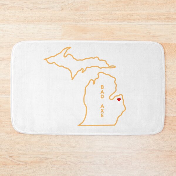 Item preview, Bad Axe MI Love (yellow) designed and sold by TorrezvilleTees.