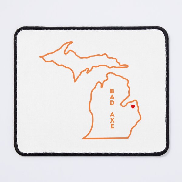 Item preview, Bad Axe MI Love (orange) designed and sold by TorrezvilleTees.