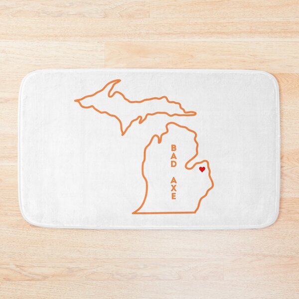 Item preview, Bad Axe MI Love (orange) designed and sold by TorrezvilleTees.