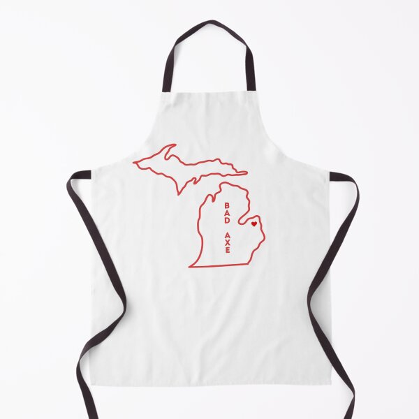 Item preview, Bad Axe MI Love (red) designed and sold by TorrezvilleTees.
