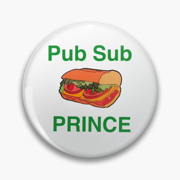 Item preview, Pub Sub Prince, Publix Sub Prince green text designed and sold by OneCatShop.