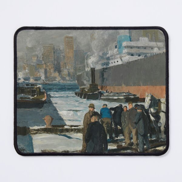 Artikelvorschau, Männer der Docks | George Bellows | 1912 Stadtbildkunst entworfen und verkauft von CJET.