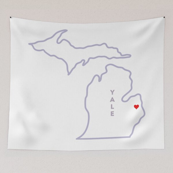 Item preview, Yale MI Love (lavendar) designed and sold by TorrezvilleTees.