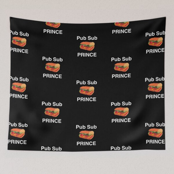 Item preview, Pub Sub Prince, Publix Sub Prince White text designed and sold by OneCatShop.
