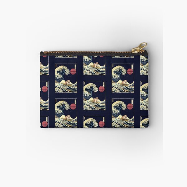 Item preview, English Bulldog Kanagawa Japanese Surfing Wave designed and sold by rafaeltto.