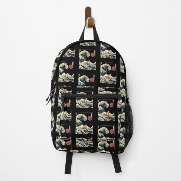 Item preview, English Bulldog Kanagawa Japanese Surfing Wave designed and sold by rafaeltto.
