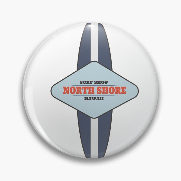 Item preview, North Shore Haleiwa Hawaii Vintage Retro Surf USA Travel Vacation Summer Sunset Beach designed and sold by tmartinezta.