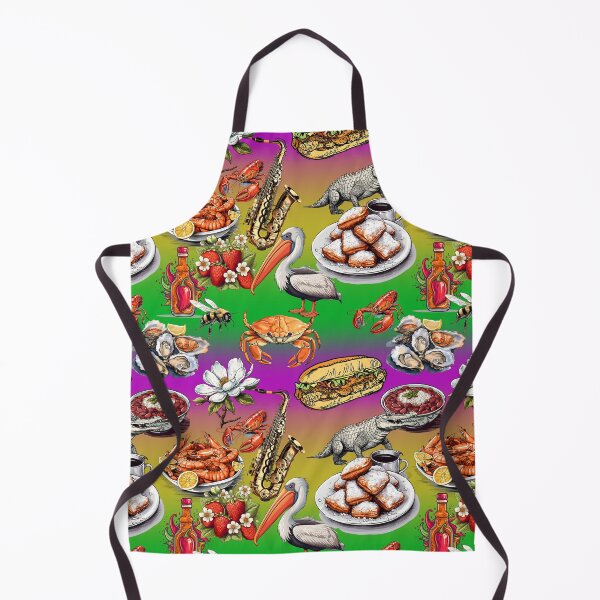 Item preview, Louisiana Love Medley: Iconic State Symbols Pattern Art | Baton Rouge | New Orleans designed and sold by EDigitalDesigns.
