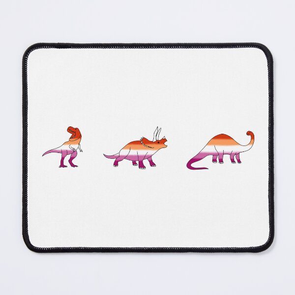 Item preview, Lesbian Pride Dinosaurs designed and sold by depressedqueer.