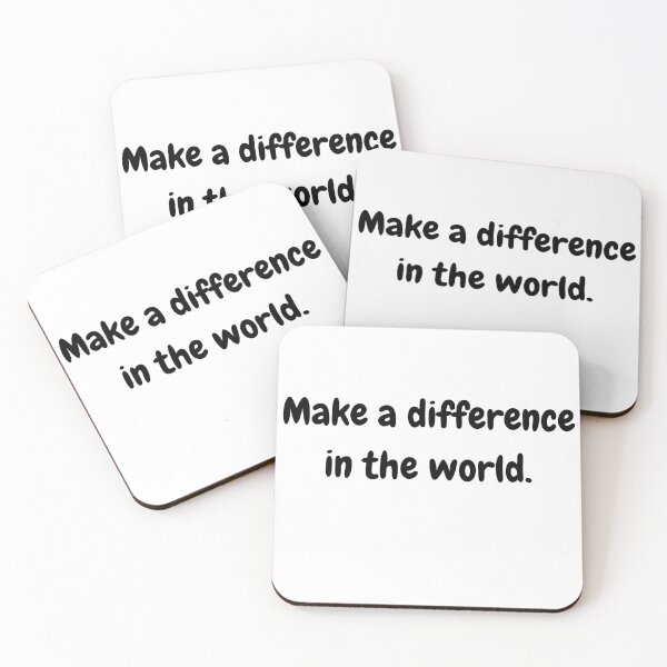Item preview, Make a difference in the world designed and sold by TeeStarsWork.