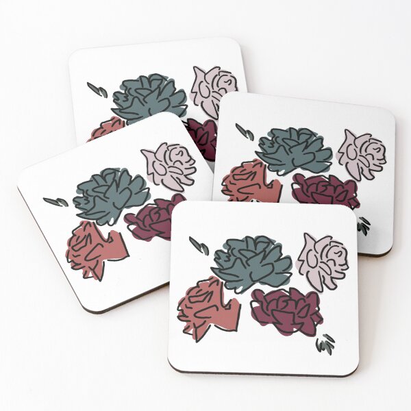 Item preview, abstract flowers designed and sold by snw-designs.