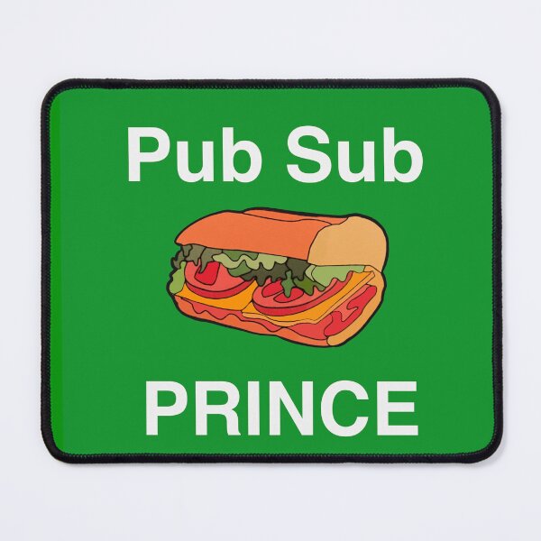 Item preview, Pub Sub Prince, Publix Sub Prince White text, Classic Green background designed and sold by OneCatShop.