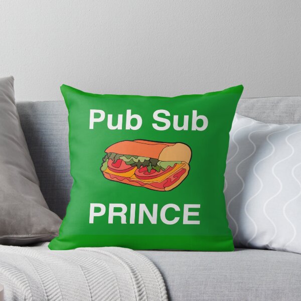 Artikelvorschau, Pub Sub Prince, Publix Sub Prince Weißer Text, klassisch grüner Hintergrund entworfen und verkauft von OneCatShop.